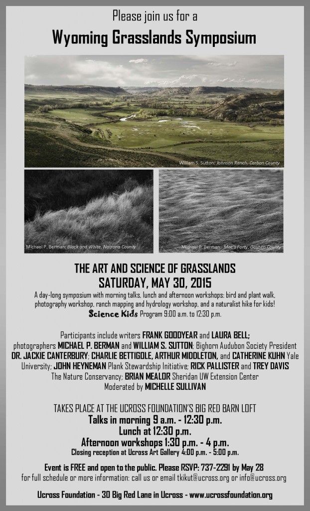 Wyoming Grasslands Symposium Flyer